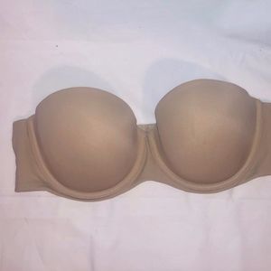 Cacique strapless bra nude 40C